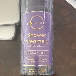 Purple Shower Steamers with Natural Sea Salts